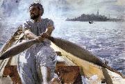 Anders Zorn Kaik oarsman USA oil painting artist